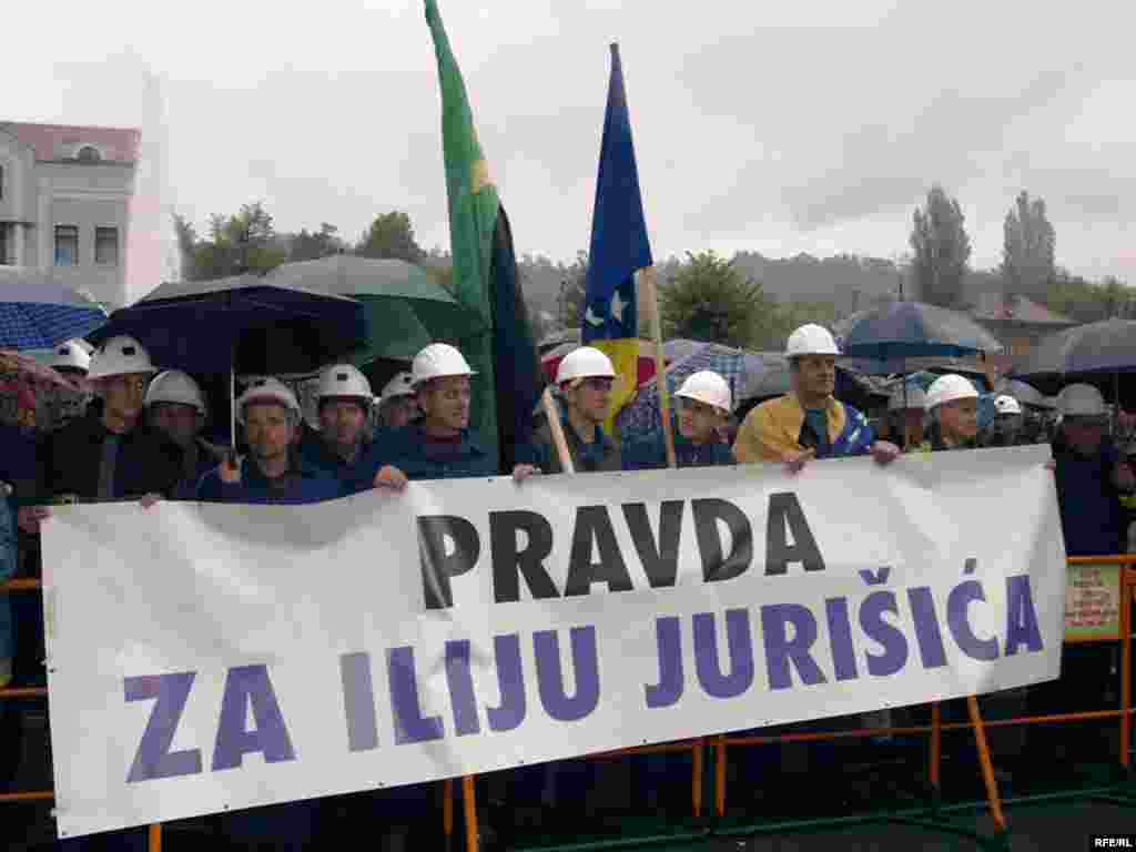 Skup podrške Iliju Jurišiću 19. oktobra 2009.