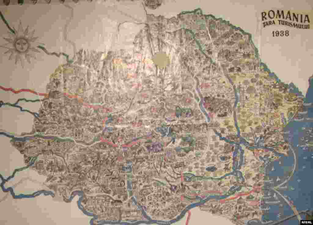 Harta României interbelice