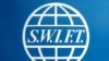 Belgium -- The SWIFT logo at their headquarters in Brussels, June 26, 2006