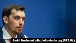 Former Ukrainian Prime Minister Oleksiy Honcharuk is one of several former top officials who have been outspoken in their criticism of the Zelenskiy administration.