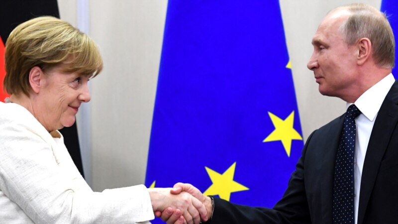 صدراعظم جرمنی و رئیس جمهور روسیه با هم دیدار می‌کنند