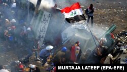 Sukob policije i demonstranata u Bagdadu 30. oktobra
