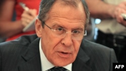 Russian Foreign Minister Sergei Lavrov