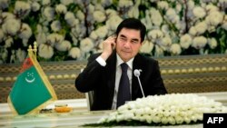 Türkmenistanyň prezidenti Gurbanguly Berdimuhamedow.