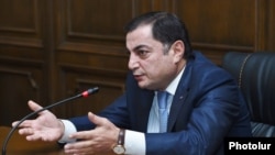 Vahram Baghdasarian, the parliamentary leader of Armenia's ruling Republican Party