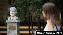 Bust în memoria diplomatului suedez Raoul Wallenberg la Moscova