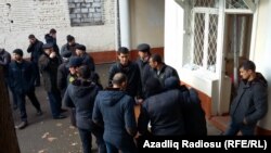 Qazax rayon prokurorluğu qarşısında aksiya