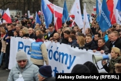 La protestele de la Varșovia