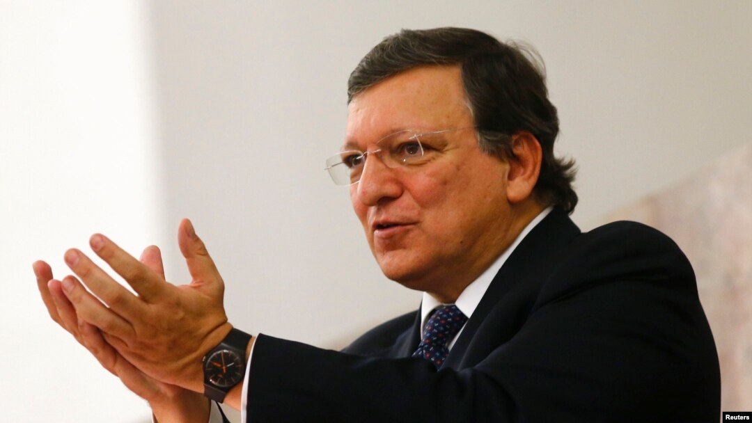Jose Manuel Barroso steps down after 10 years at the head of the EU's executive.