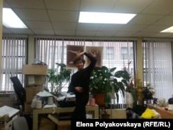 Владимир Терехин в своем рабочем кабинете