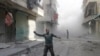 Ситуация в Алеппо, 16 апреля 2014