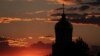 UKRAINE – St. Panteleimon church is seen during sunset, as Russia's invasion of Ukraine continues, in Kharkiv, July 12, 2022