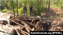 Залишки їдальні бійців