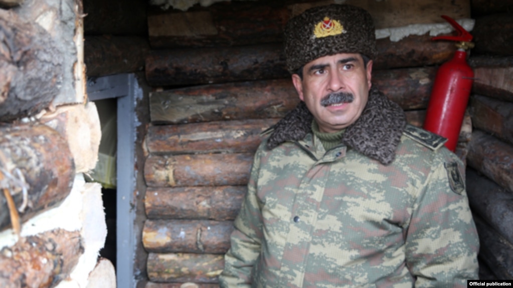 Azerbaijani Defense Minister Zakir Hasanov
