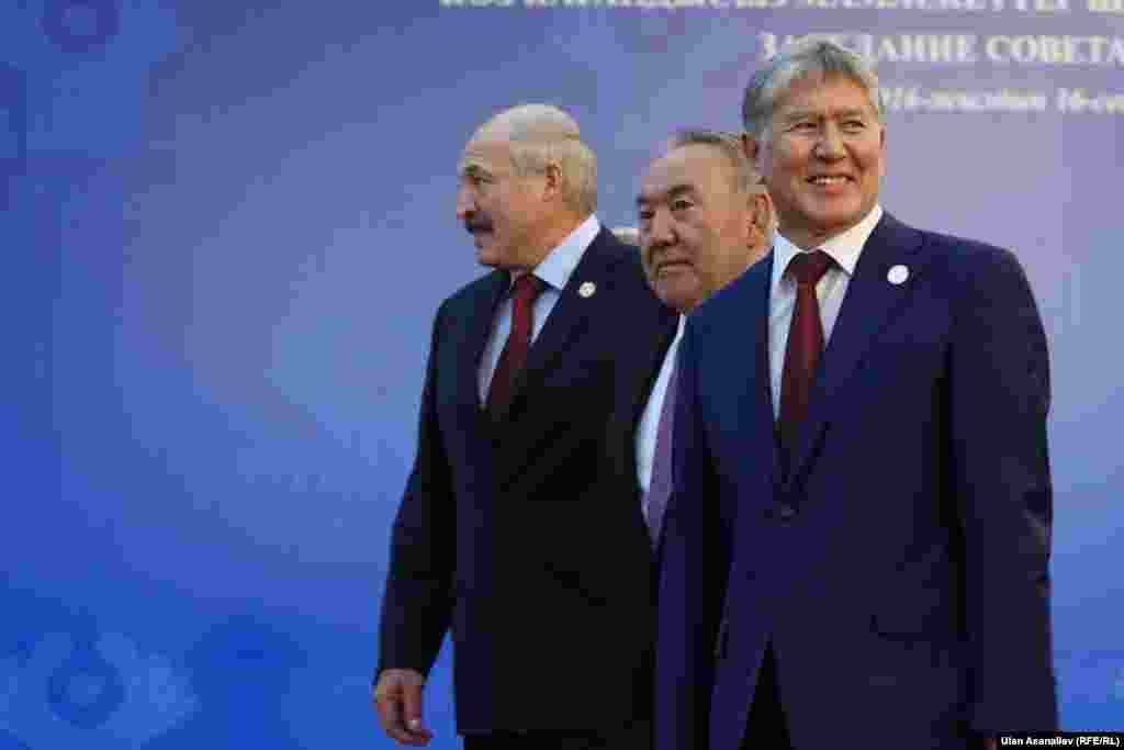 Kyrgyzstan Bishkek CIS country leaders September 16, 2016