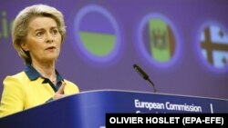 Președinta Comisiei Europene, Ursula von der Leyen, iunie 2022