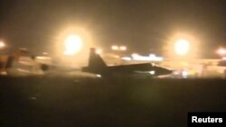 Російський літак у Сирії, 1 жовтня 2015 року