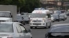 Armenia -- An ambulance races through streets of Yerevan, June 2, 2020.
