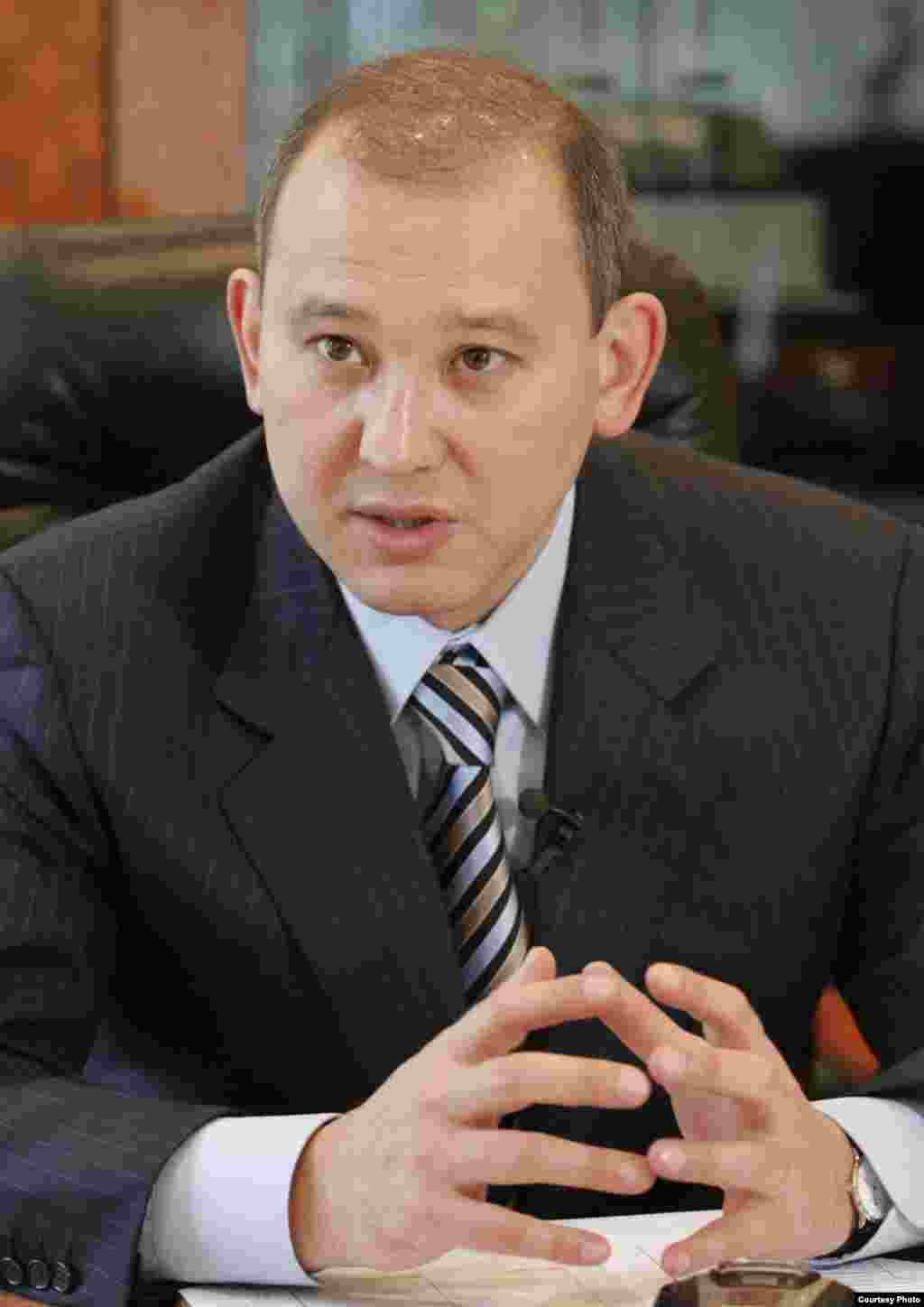 Kazakhstan - Mukhtar Dzhakishev, Zhakishev. President of Kazatomprom company, 02Apr2009 - Мухтар Джакишев, президент компании "Казатомпром". 