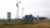 Экспериментальная электростанция SunPower Oasis C-7 мощностью 25 киловатт-пик в технопарке NURIS в Астане, 10 июля 2015 года.