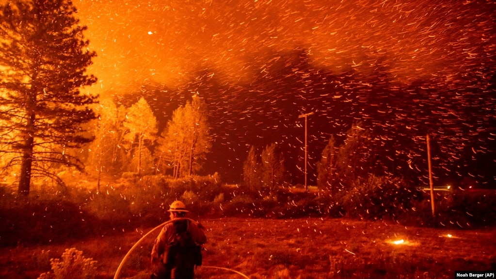 Лесные пожары в Калифорнии, сентябрь 2018 года 