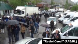 Қитъаи роҳи Душанбе-Хуҷанд. Акс аз апрели соли 2019 