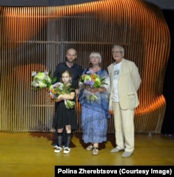После спектакля по "Чеченский дневник" в Польше, 2017
