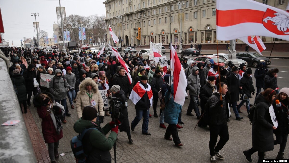 v-minske-v-pyatyy-raz-mitingovali-protiv-uglubleniya-integracii-s-rossiey В Минске в пятый раз митинговали против «углубления интеграции» с Россией