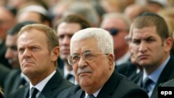 Palestinski predsjednik Mahmud Abas prošle sedmice, 30. septembra, u Jerusalimu, na sahrani Shimona Peresa