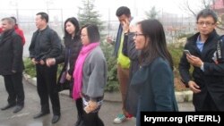 Группа китайский туроператоров в Крыму