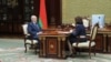 Аляксандар Лукашэнка на сустрэчы са старшынёй Савету Рэспублікі Натальляй Качанавай 31 сакавіка 