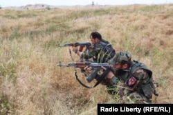 Afghan Forces fighting against militants in Kunduz