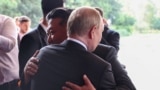 Russian President Vladimir Putin meets with North Korean leader Kim Jong Un in Beijing