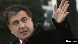 Президент Грузии Михаил Саакашвили, Тбилиси, 23 ноября 2011