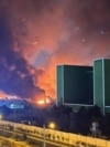Тегеран. Пожар в районе аэропорта.