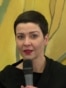 Ukraine - Maryya Kalesnikava, Belarusian opposition leader, speaks in Ukraine speaks after her release from prison in Belarus - screen grab