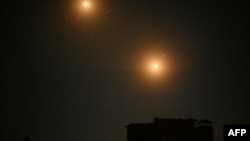 Сбивание российских дронов над Киевом, ноябрь 2025 года