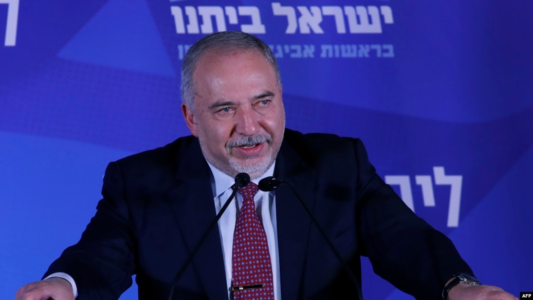 Lider izraelske nacionalističke stranke Izrael naš dom Avigdor Liberman