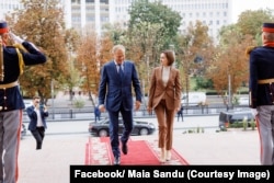 Președinta Maia Sandu l-a întâlnit pe premierul Poloniei, Donald Tusk, la Președinție, 5 septembrie 2024