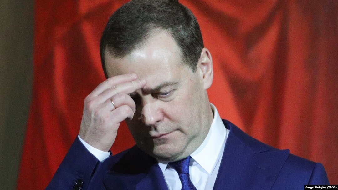 Former Russian President Dmitry Medvedev