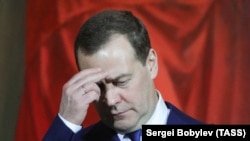 Зампред Совета безопасности России Дмитрий Медведев 