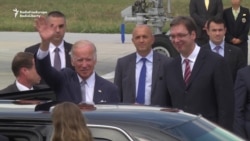 U.S. Vice President Biden In Belgrade At Start Of Balkan Tour