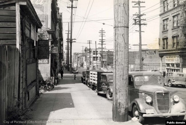 Портленд в 1940-е годы