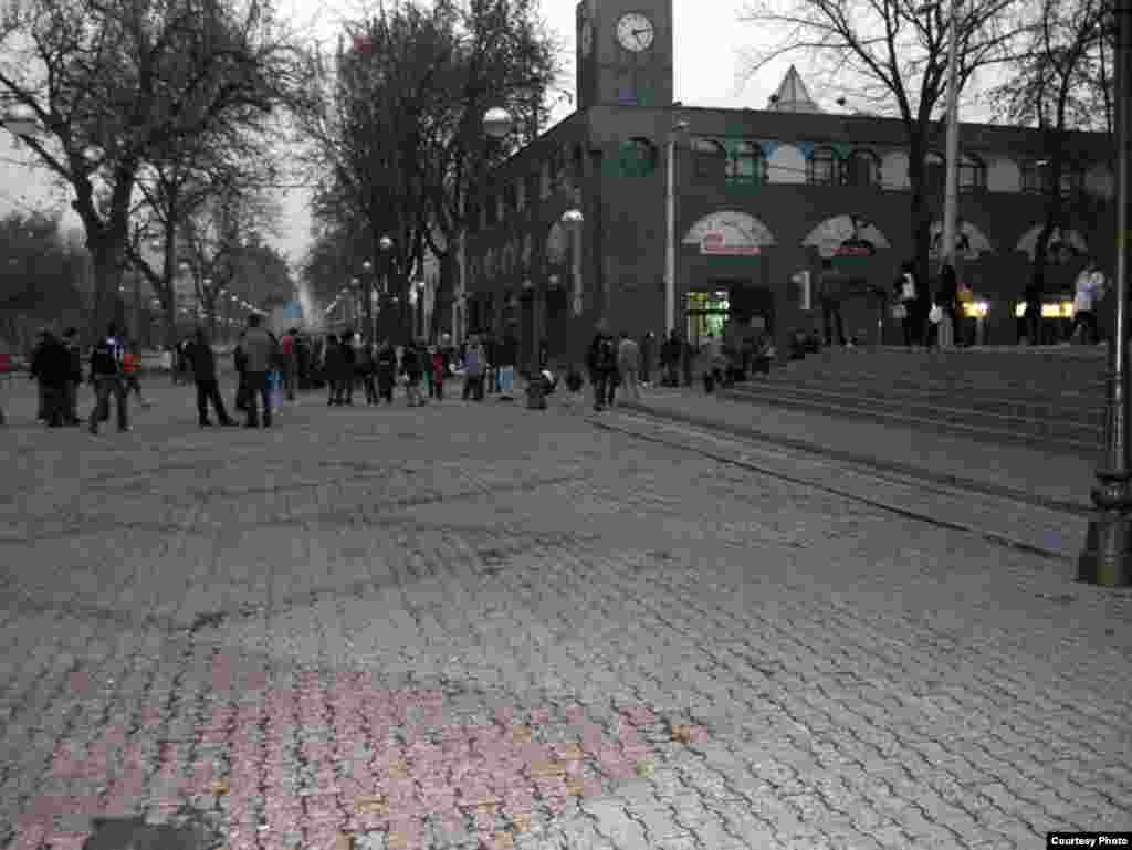 Photo from flashmob "Star alley" help in Tashkent, Uzbekistan