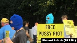 The Pussy Riot prison sentence led to many protests calling for their release.