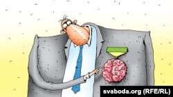 Шнобэлеўская прэмія. Карыкатура Радыё Свабода з сэрыі «(Не)вясёлыя карцінкі».