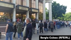 Vineri, 28 mai 2021, la Chișinău: al doilea maraton al vaccinării anti Covid-19, organizat de Primăria capitalei la Palatul Republicii. 