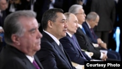 Президенты стран Центральной Азии во время визита в Санкт-Петербург. 21 декабря 2025 года. Фото с сайта президента Кыргызстана