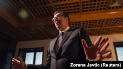 Predsednik Srbije Aleksandar Vučić 