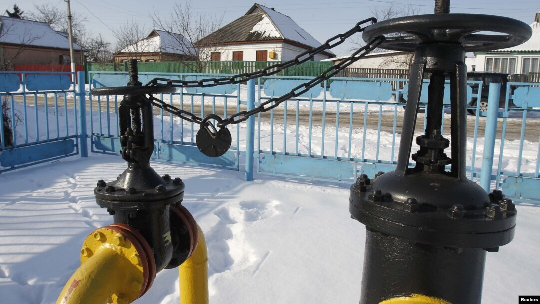 According to Ukraine, it is being penalized for not buying enough gas.